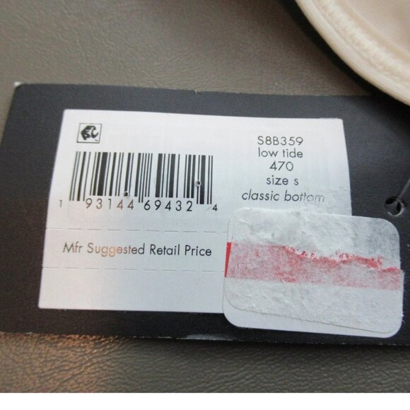 Kate Spade New York Women's Hipster Bikini Bottom Swimsuit, Low Tide Teal, Small - Picture 4 of 4